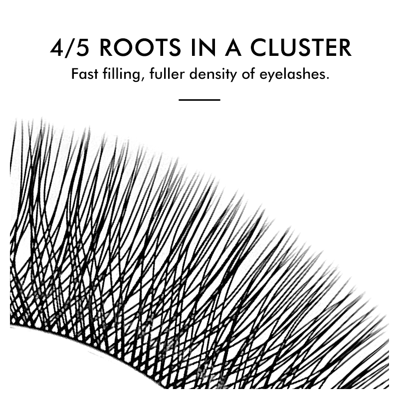 NATUHANA W-Shaped 4D 5D Volume - Eyelash Extension For Asian Eyes ulasan dan harga