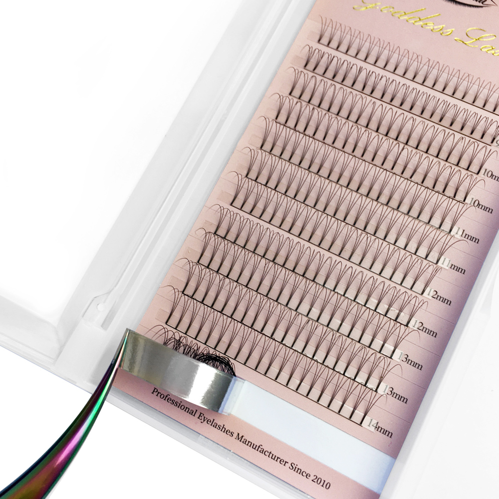 Goddess 3D Premade Fan Eyelash - Eyelash Extension Russian ulasan dan harga