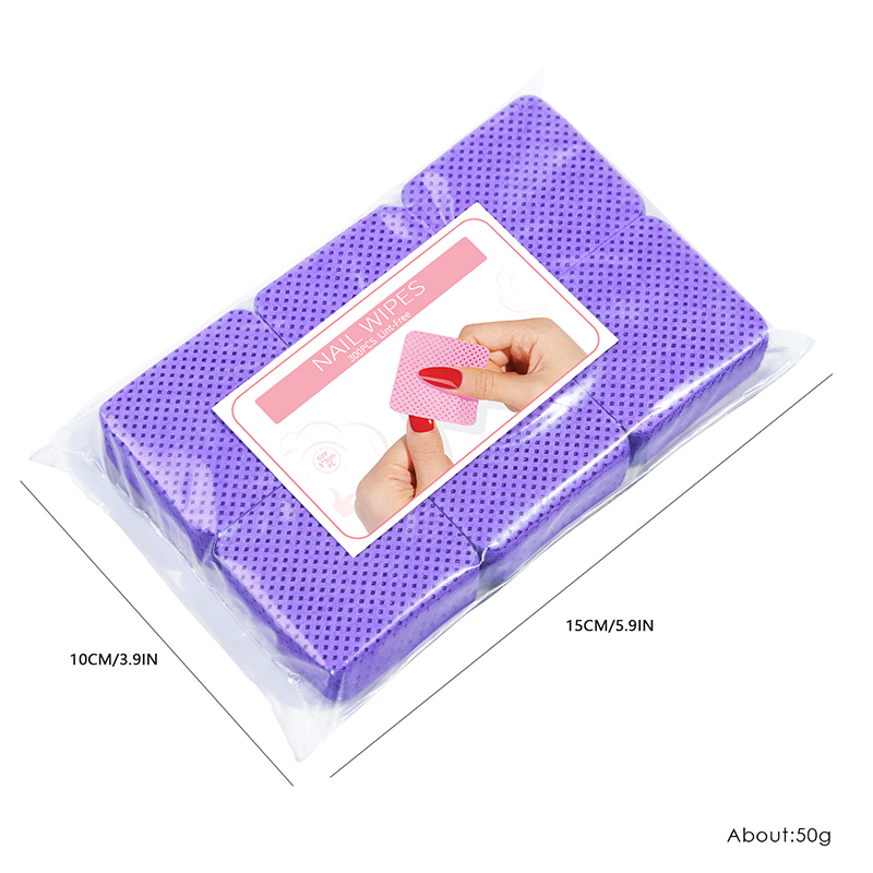 Lint Free Nail Wipes, 300 PCS  - Eyelash Extension Look ulasan dan harga