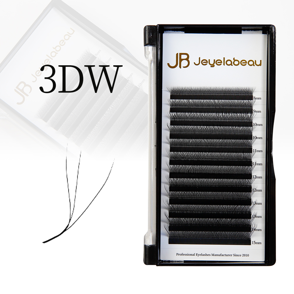 3D W Shape Lashes Extensions P - Eyelash Extension Human Hair ulasan dan harga
