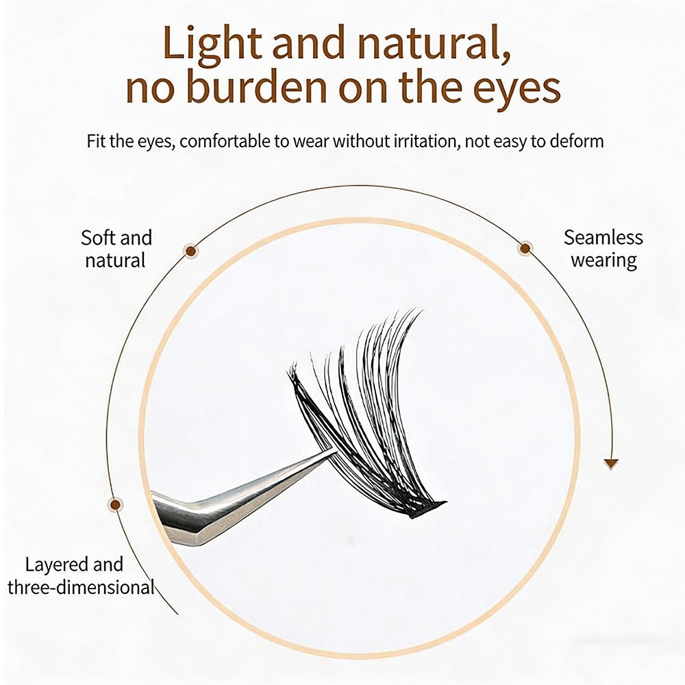 Natural Look False Eyelashes B - Eyelash Extension Natural Look ulasan dan harga