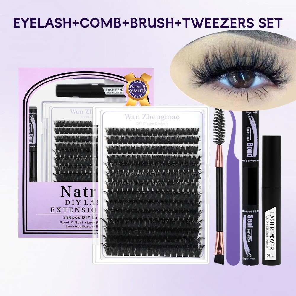 8-18mm Length False Eyelashes  - Eyelash Extension Natural Look ulasan dan harga