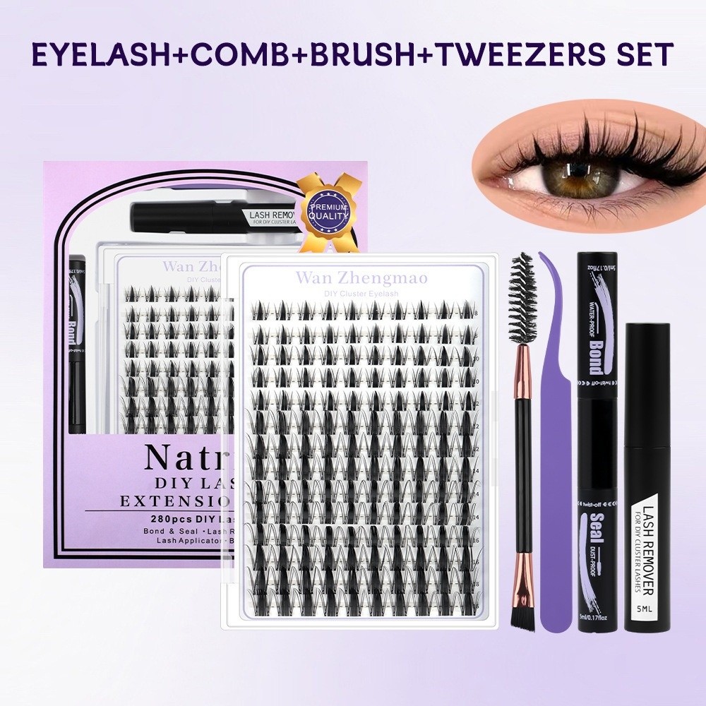 8-18mm Length False Eyelashes  - Eyelash Extension Natural Look ulasan dan harga