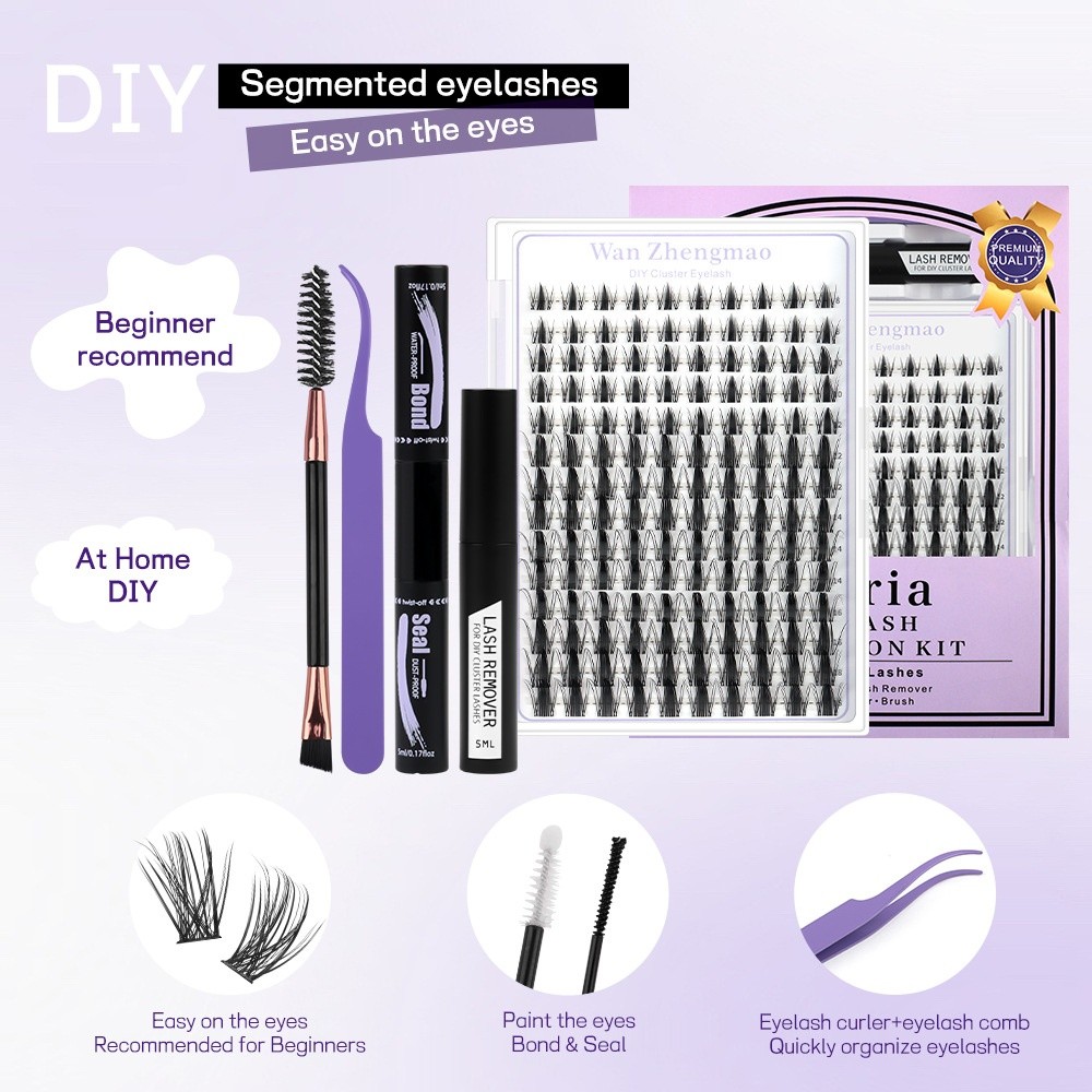 8-18mm Length False Eyelashes  - Eyelash Extension Natural Look ulasan dan harga