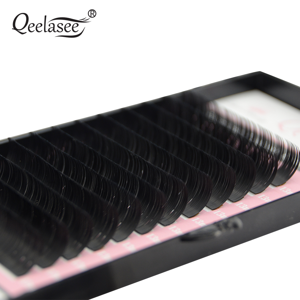 Qeelasee Faux Mink Individual  - Eyelash Extension Russian ulasan dan harga