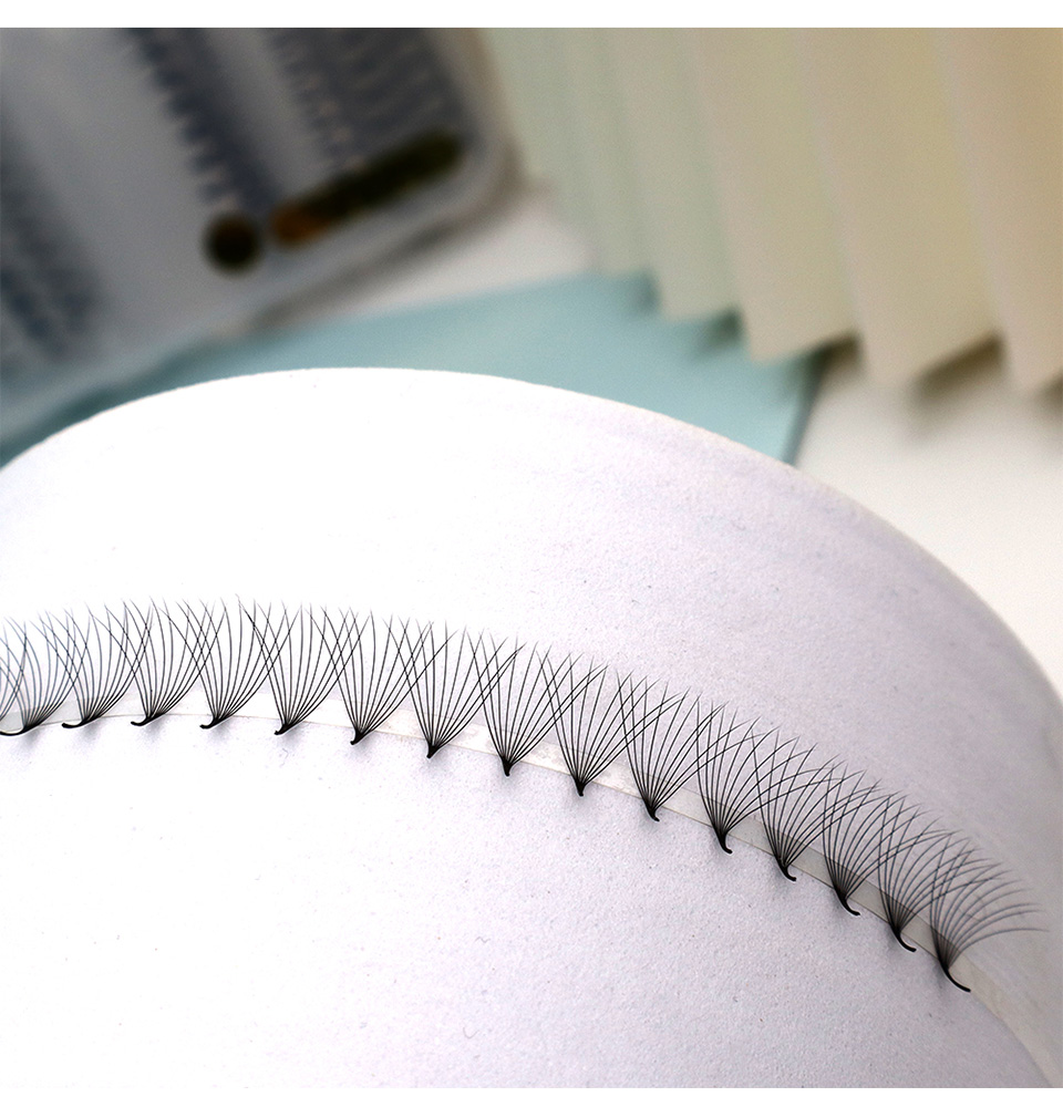 2000 Fans 0.05 0.07 Mix C D La - Eyelash Extension Russian ulasan dan harga