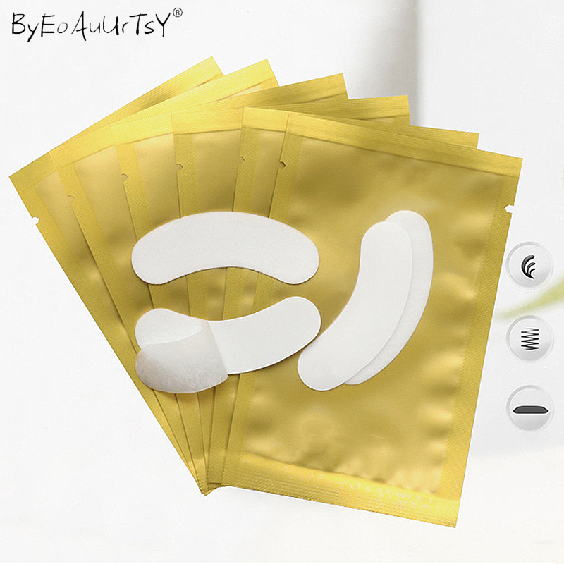 50Pairs/Lot Eye Patch Non Irri - Eyelash Extension Eye Irritation ulasan dan harga