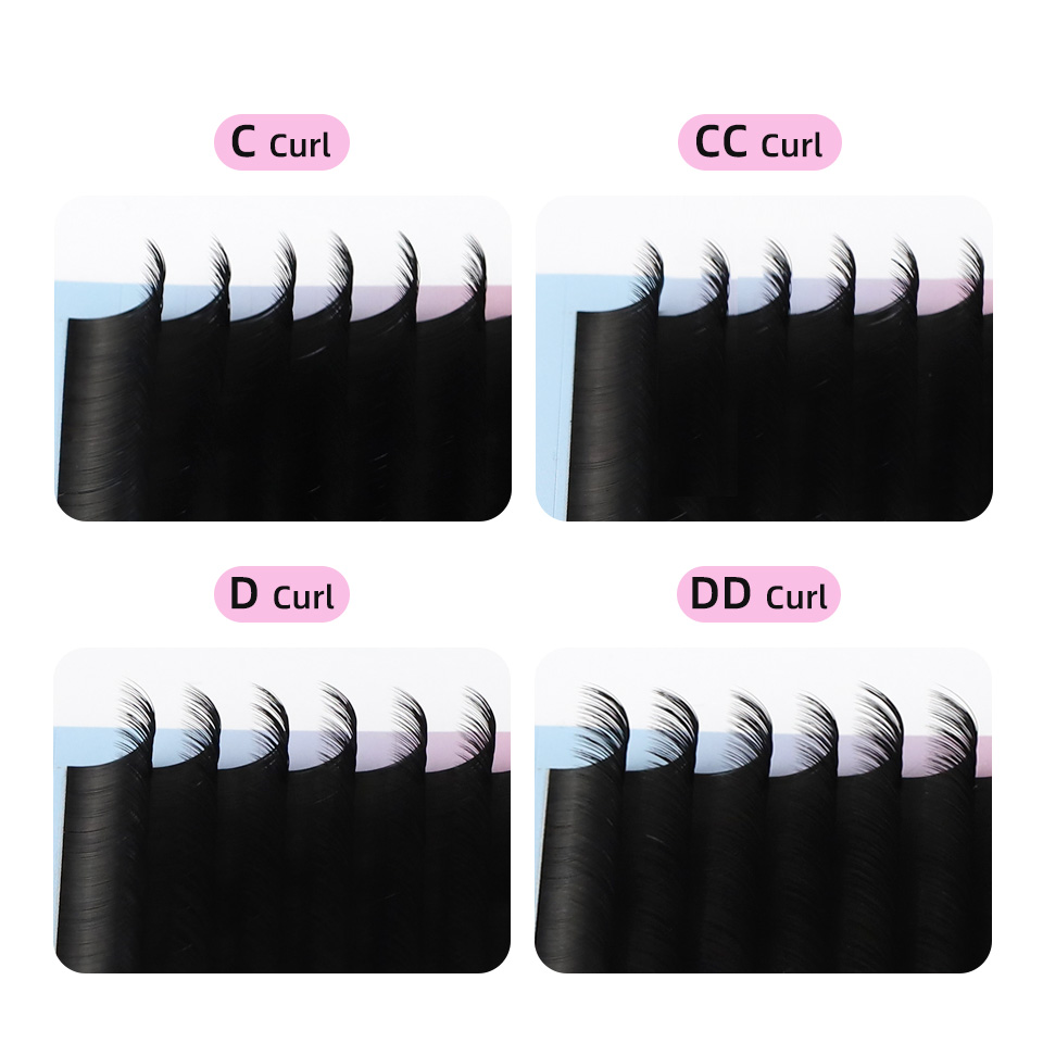 RUJADE 5 Cases/Lot False Eyela - Eyelash Extension For Asian Eyes ulasan dan harga